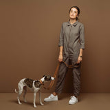 Brown Muti-Function Leash